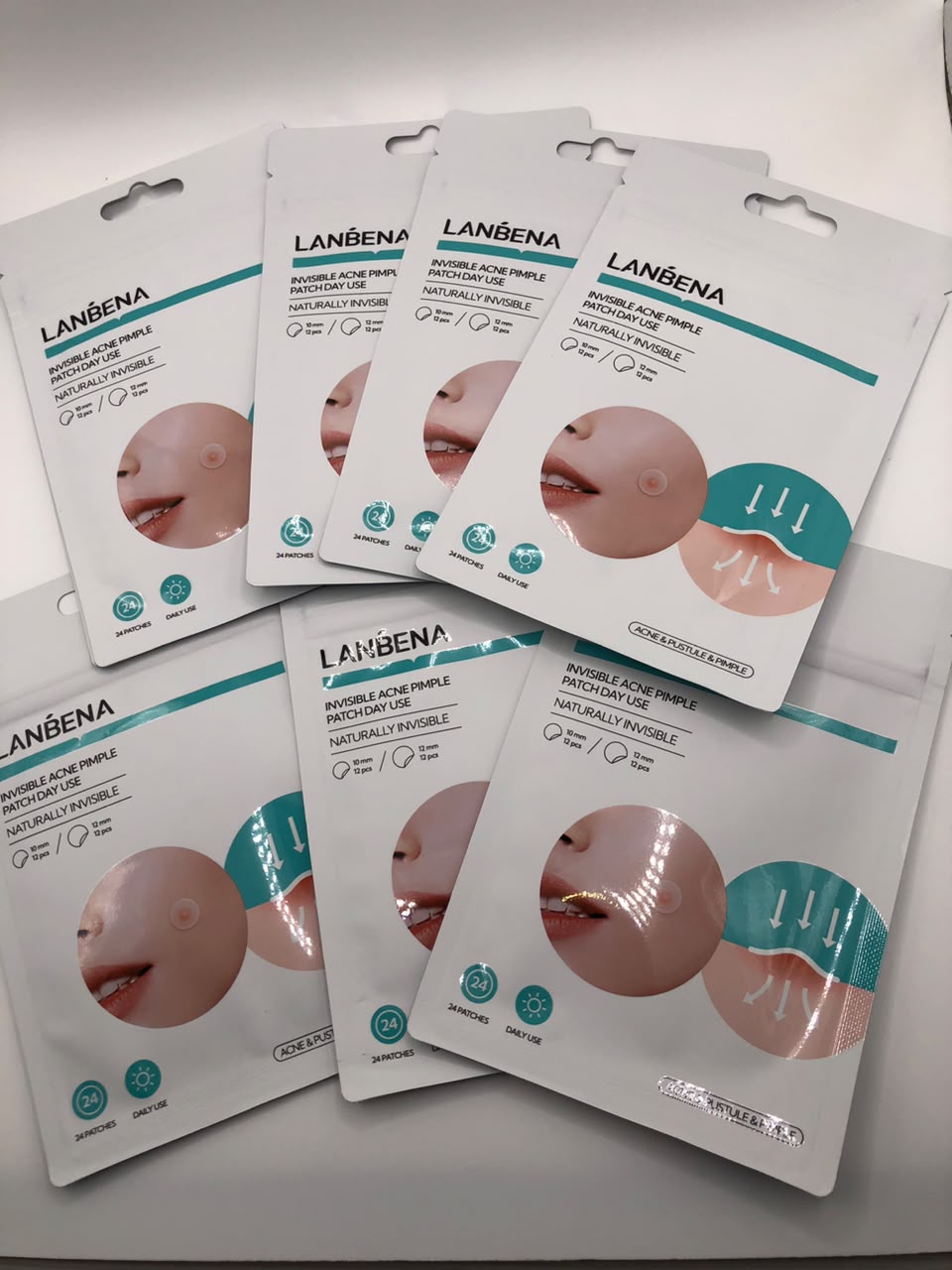 Patch Anti-Acné LANBENA Invisible – لاصقات LANBENA لعلاج الحبوب بتقنية الهيدروكولويد
