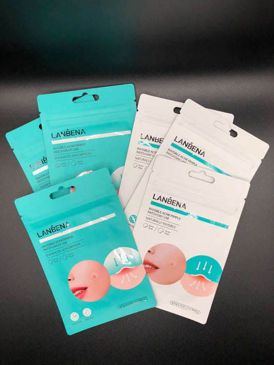 Patch Anti-Acné LANBENA Invisible – لاصقات LANBENA لعلاج الحبوب بتقنية الهيدروكولويد